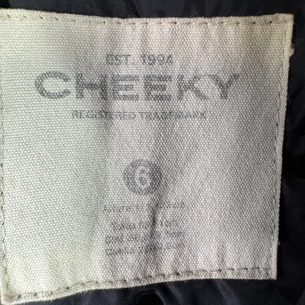 Cheeky Girls‎ Puffer Jacket Size 6 Gray Leopard Print Hooded Winter Coat